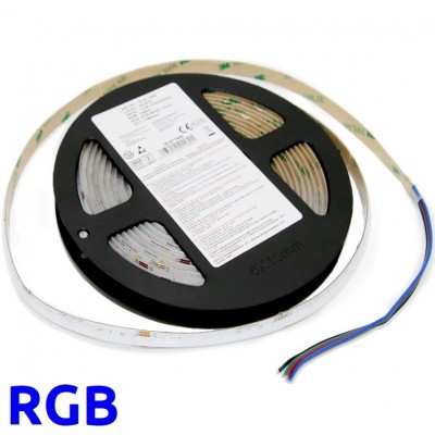 Ταινία LED 8W 24V COB LED IP54 RGB 30-48809 Ταινία LED 8W 24V COB LED IP54 RGB 30-48809